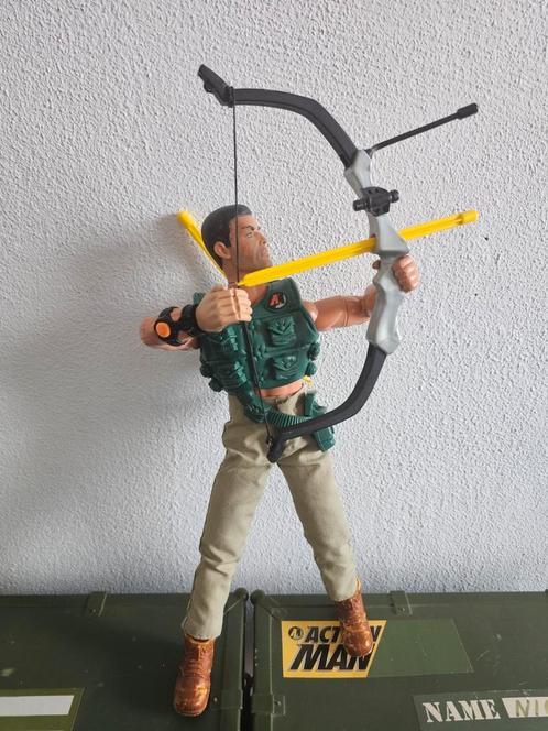 Action Man - Bowman - Hasbro, Kinderen en Baby's, Speelgoed | Actiefiguren, Zo goed als nieuw, Ophalen of Verzenden