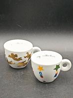 2 Illy Collection Espresso Marco Lodola "Ballerine" '98-'99, Ophalen of Verzenden, Zo goed als nieuw, Overige stijlen, Kop(pen) en/of Schotel(s)
