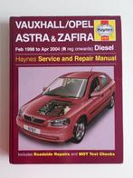 Haynes Werkplaatshandboek Opel Astra & Zafira DIESEL, Auto diversen, Handleidingen en Instructieboekjes, Ophalen of Verzenden