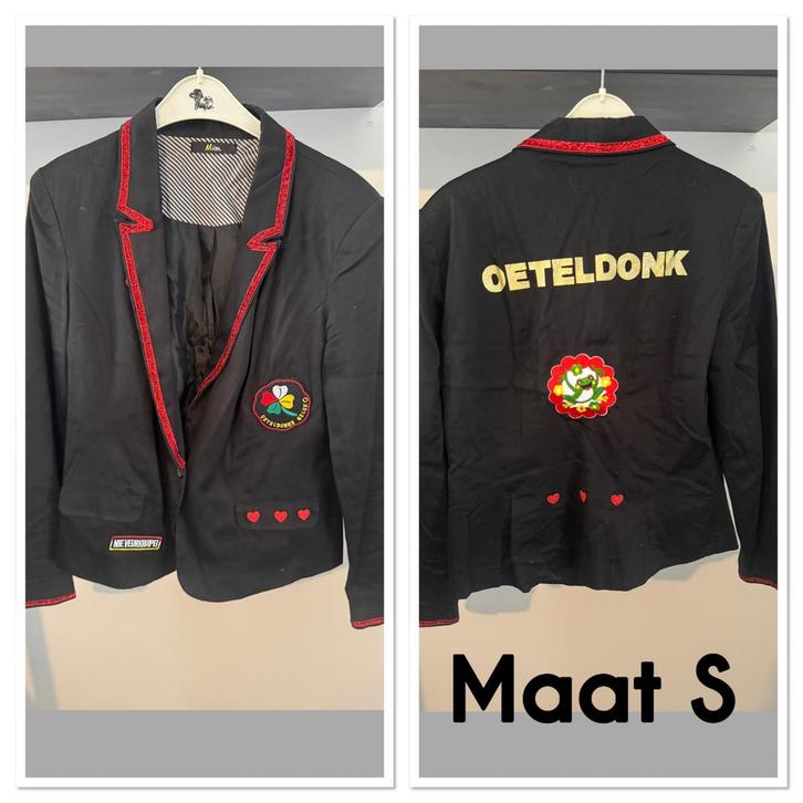 Oeteldonk dames jasje maat S, Kleding | Dames, Carnavalskleding en Feestkleding, Nieuw, Carnaval, Maat 38/40 (M), Ophalen of Verzenden