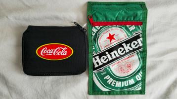 Coca-Cola en Heineken Portemonnee  beschikbaar voor biedingen