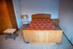 Retro bed, Ophalen, Gebruikt, 140 cm, 200 cm