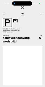 Parkeerkaart Ajax NEC Johan Cruijf Arena, Tickets en Kaartjes, Sport | Voetbal, Twee personen, Februari