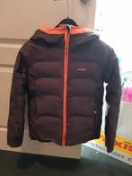 Keurige ski jas maat 12 jr. Grijs/koraal, Ophalen of Verzenden, Zo goed als nieuw, Meisje