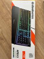 SteelSeries Apex 3 toetsenbord, Computers en Software, Toetsenborden, Ophalen of Verzenden, Qwerty, Zo goed als nieuw, Bedraad