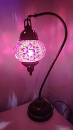 Diverse Oosterse Arabische tafellamp zwanenhals glasmozaiek, Huis en Inrichting, Lampen | Tafellampen, Oosters Arabisch 1001nacht Boho Ibiza Marrakech Marokkaans Turks