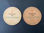 Oranjeboom bier Super Pilsener 6,5% bierviltje, jaren 50/60, Ophalen of Verzenden, Gebruikt, Viltje(s), Oranjeboom