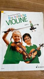 Die fröhliche violine, Ophalen of Verzenden, Zo goed als nieuw, Les of Cursus