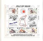 ISLE OF MAN POSTFRIS serie 1991 MOTOREN IN BLOK, Ophalen of Verzenden, Postfris