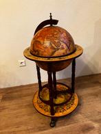 Vintage Barglobe Wereldbol, Ophalen, Zo goed als nieuw