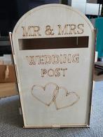 Brievenbus voor trouwkaarten cadeautjes, Ophalen of Verzenden, Zo goed als nieuw, Accessoires