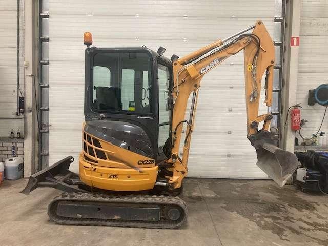 📣 Te koop: Case CX22B minigraver – 2200 uur – 2x extra func, Zakelijke goederen, Machines en Bouw | Kranen en Graafmachines, Graafmachine