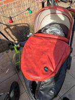 Kinderwagen rood en buggy, Ophalen of Verzenden, Zo goed als nieuw