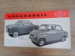 Goggomobil brochure uit 1961, Boeken, Auto's | Folders en Tijdschriften, Gelezen, Overige merken, Ophalen of Verzenden