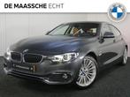 BMW 4 Serie Gran Coupé 420i High Executive Luxury Line Auto, Auto's, BMW, Te koop, Zilver of Grijs, 1515 kg, Benzine