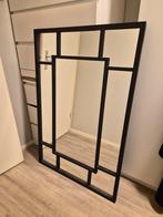 Zwarte spiegel, Huis en Inrichting, Woonaccessoires | Kamerschermen, Ophalen, Zo goed als nieuw