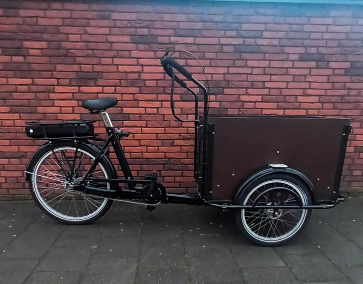 fietsfabriek classic elektrische bakfiets nieuwe ombouwset, Fietsen en Brommers, Fietsen | Bakfietsen, Gebruikt, Fietsfabriek