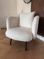 Teddy fauteuil gebroken wit, Huis en Inrichting, Fauteuils, Ophalen, Zo goed als nieuw