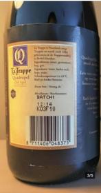 La Trappe Trappisten Bier Quadrupel Oak Aged batch 1, Verzamelen, Biermerken, Verzenden, Zo goed als nieuw, Flesje(s), La Trappe