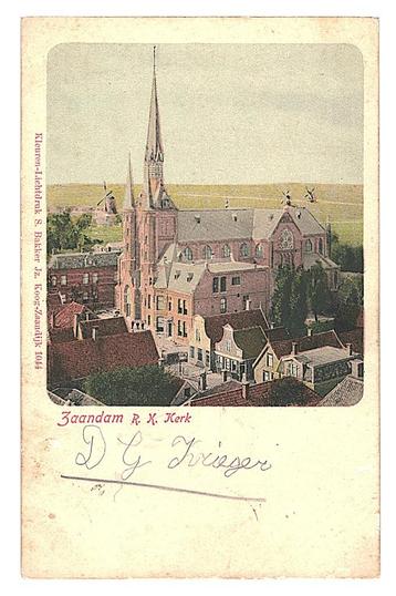 979781 Zaandam RK Kerk _Geen postzegel en stempel beschikbaar voor biedingen