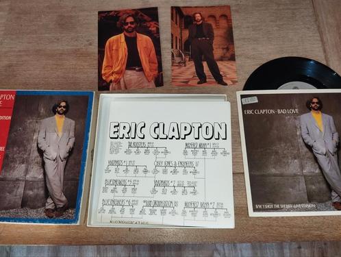 Eric Clapton - bad love / I shot the sheriff box set 7", Cd's en Dvd's, Vinyl Singles, Zo goed als nieuw, Single, Pop, 7 inch