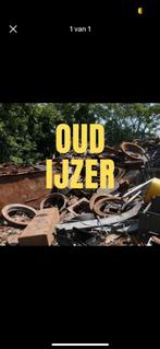 Bollestreek oud ijzer ophaal service, Doe-het-zelf en Verbouw, Metalen, Ophalen of Verzenden, Zo goed als nieuw