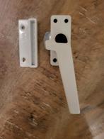 AXA raamsluiting met sluitknop Links/Rechts wit, Ophalen of Verzenden, Rvs