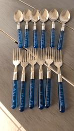 Bestek lepels en vorken Izgs, Ophalen of Verzenden, Zo goed als nieuw, Rvs of Chroom, Los bestek