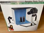 Te koop: draagbare fotostudio, Ophalen of Verzenden, Zo goed als nieuw, Complete fotostudio