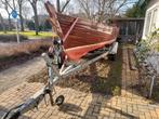 Sloep Cendana 750 project inclusief stallingstrailer, Watersport en Boten, Ophalen, Geen motor, Hout, 6 meter of meer
