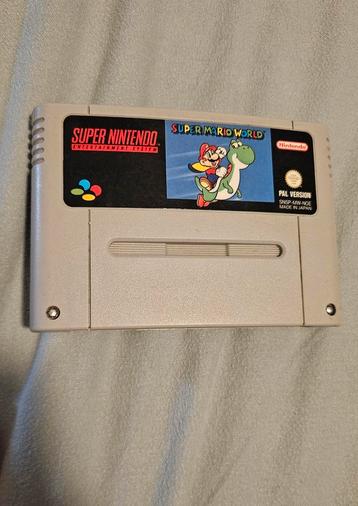 Super Mario World - SNES Klassieker! beschikbaar voor biedingen