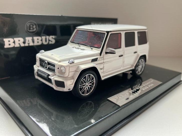 Brabus B63 620 Wildstar 2012 Pearl White  1/43 Minichamp, Hobby en Vrije tijd, Modelauto's | 1:43, Nieuw, Auto, MiniChamps, Ophalen of Verzenden