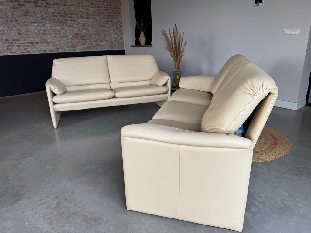 Als nieuw. Leolux Bora Beta set crème, Huis en Inrichting, Banken | Bankstellen, Leolux, Leolux, Modern klassiek jori pode rolf benz
