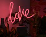 Neon LOVE lamp, Ophalen of Verzenden, Nieuw, Glas, Minder dan 50 cm