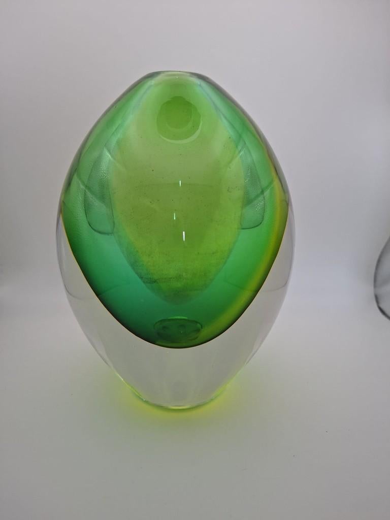 Xafrio (Caio de Medeiros Filho) Sommerso vaas, Antiek en Kunst, Antiek | Vazen, Ophalen of Verzenden