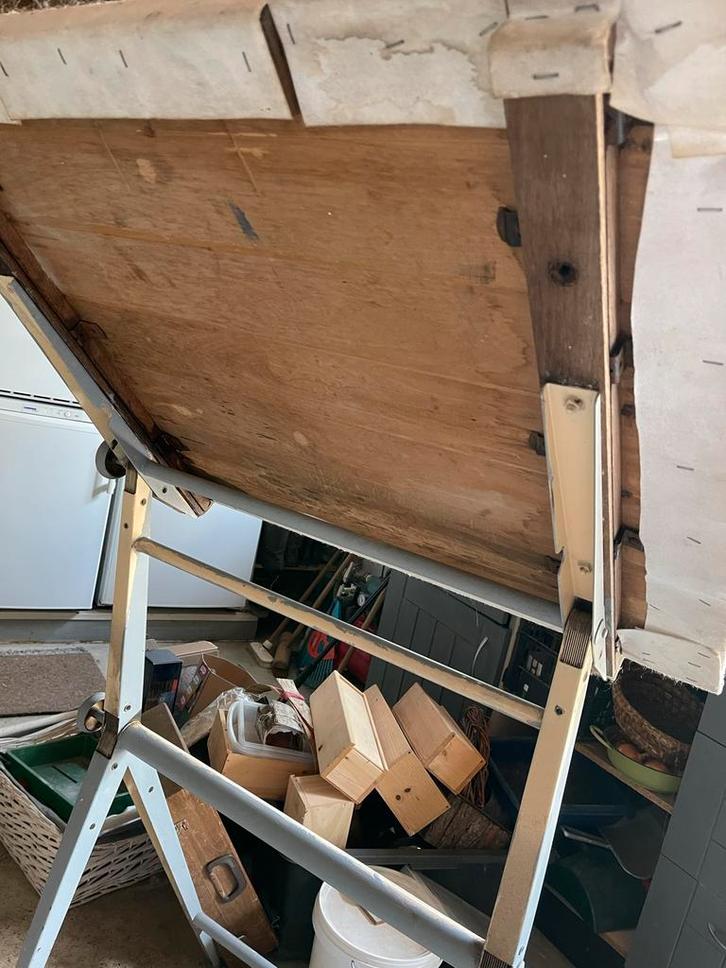 Friso Kramer/Rietveld Tekentafel Ahrend de Cirkel, Doe-het-zelf en Verbouw, Tekentafels, Gebruikt, Minder dan 130 cm, Ophalen