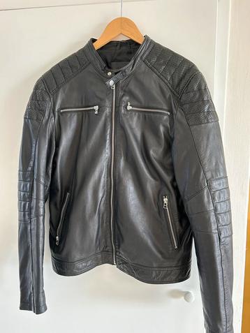 Goosecraft biker jack zomer zacht leer m L/ XL 