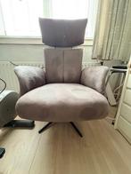 fauteuil taupe draaibaar en verstelbaar, Ophalen, Gebruikt, 75 tot 100 cm, 50 tot 75 cm