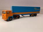 Tekno Scania 141 trekker met oplegger., Ophalen of Verzenden, Zo goed als nieuw, Bus of Vrachtwagen, Tekno