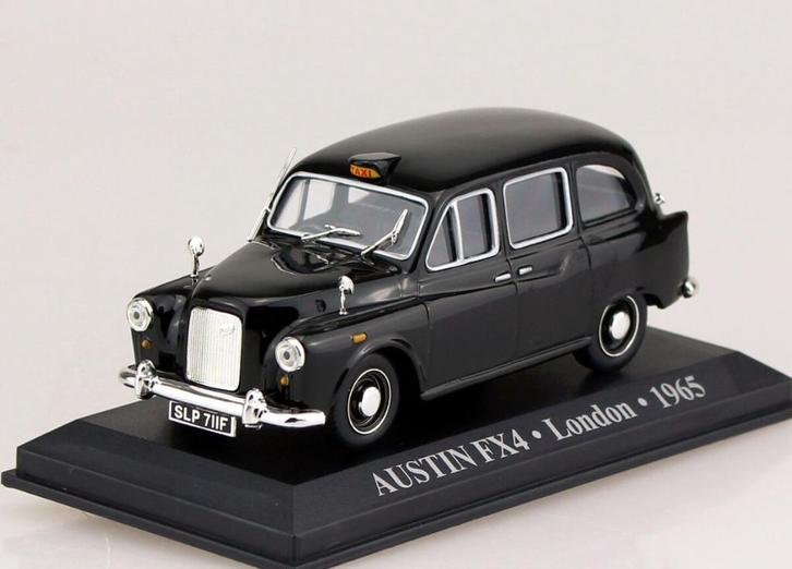 29988: Austin FX4 - London Taxi - 1965 - Atlas 1:43, Hobby en Vrije tijd, Modelauto's | 1:43, Zo goed als nieuw, Auto, Overige merken