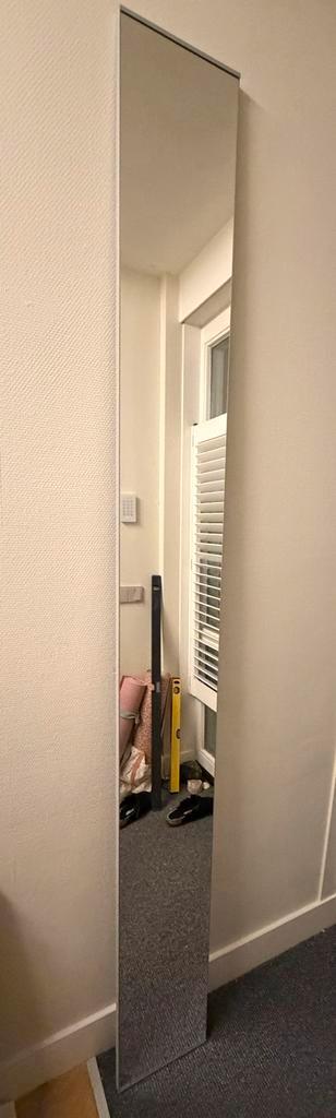 Ikea Aheim Spiegeldeur 25x229 cm - voor Ikea PAX, Huis en Inrichting, Kasten | Kledingkasten, Zo goed als nieuw, 200 cm of meer