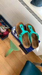 Birkenstock Gizeh slippers, Groen, Slippers, Ophalen of Verzenden, Zo goed als nieuw