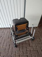 Viskist met visstoel en koffer, Ophalen, Gebruikt, Complete set