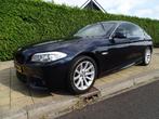 Bmw 5-SERIE 520I High ex. M-Pakket-Leer-Blth-Navi-Cruise-Pdc, Auto's, Automaat, Euro 5, Gebruikt, 4 cilinders