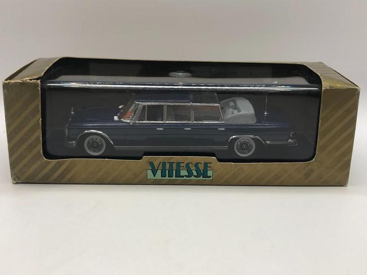 Vitesse L063C Mercedes 600 Landaulet -scheurtje in doos- M34, Hobby en Vrije tijd, Modelauto's | 1:43, Gebruikt, Auto, Overige merken