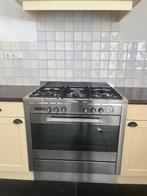 Pelgrim Novecento 90cm Gasfornuis, Witgoed en Apparatuur, Fornuizen, Ophalen, Gebruikt, 60 cm of meer, Grill