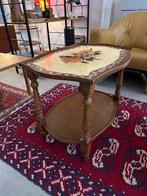 Vintage, brocante serveerwagen, antieke houten trolley, Antiek en Kunst, Antiek | Meubels | Tafels, Ophalen