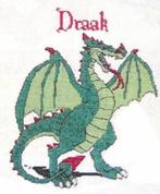 Borduurpakket Efteling draak EFT008, Hobby en Vrije tijd, Borduren en Borduurmachines, Ophalen of Verzenden, Nieuw, Handborduren