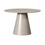 WOOOD Jorre eettafel beige, Huis en Inrichting, Tafels | Eettafels, Ophalen, Overige materialen, 100 tot 150 cm, Rond