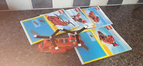 Lego Creator 31003 Stoere helikopter 3 in 1 compleet set., Kinderen en Baby's, Speelgoed | Duplo en Lego, Gebruikt, Lego, Complete set